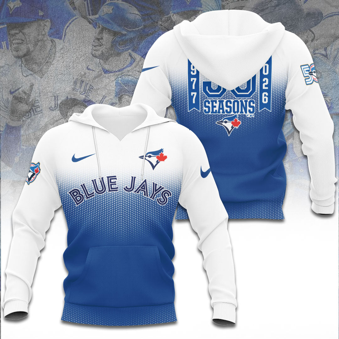 Toronto Blue Jays 50th Anniversary 3D Apparel – TANTN22080