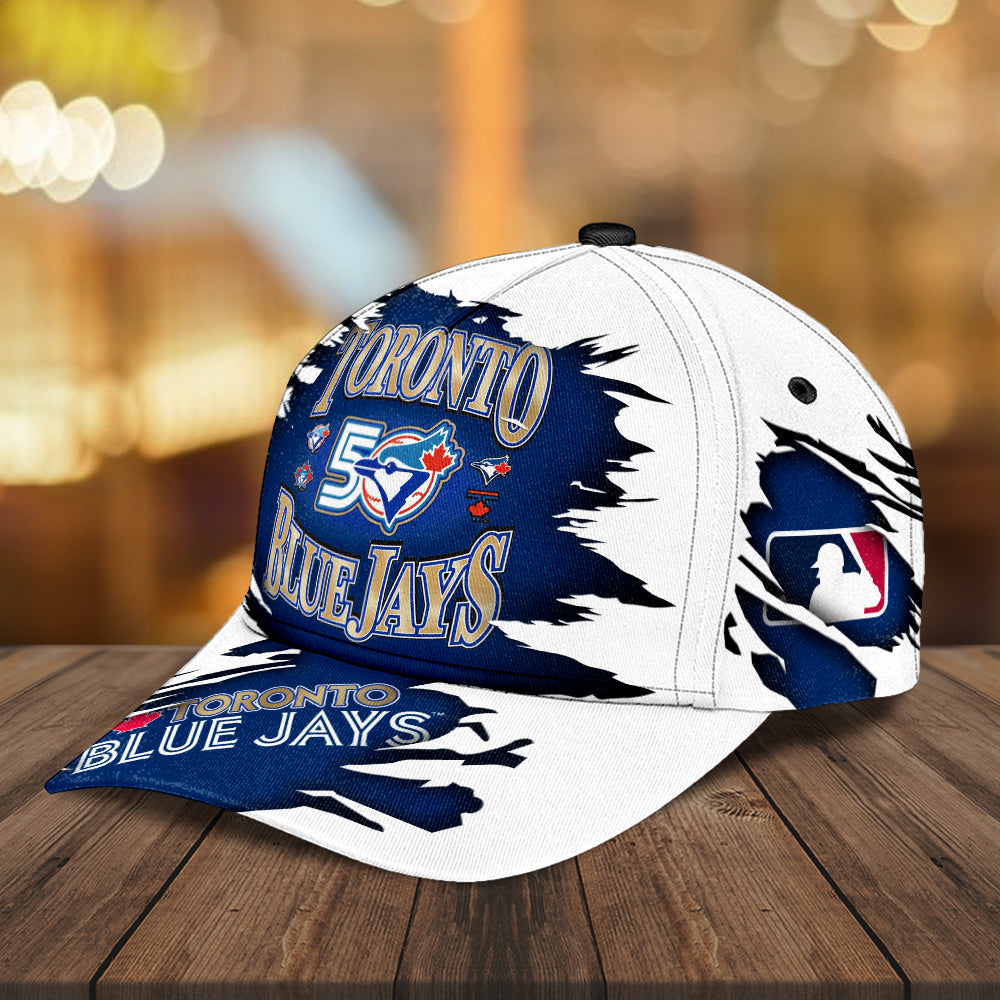Toronto Blue Jays 50th Anniversary Classic Cap – GNE7523