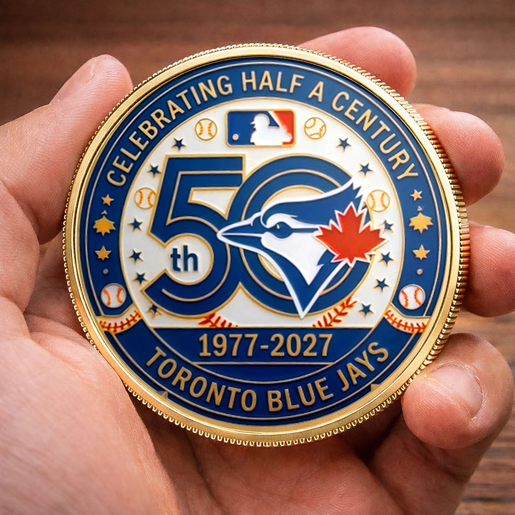 Toronto Blue Jays 50th Anniversary Commemorative Coin – MAITM15231