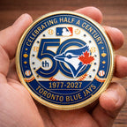 Toronto Blue Jays 50th Anniversary Commemorative Coin – MAITM15231