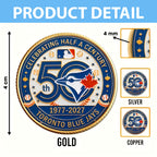Toronto Blue Jays 50th Anniversary Commemorative Coin – MAITM15231