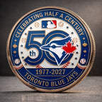 Toronto Blue Jays 50th Anniversary Commemorative Coin – MAITM15231