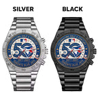 Toronto Blue Jays 50th Anniversary Gentleman Stainless Steel Watch – MAITM15270
