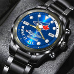 Toronto Blue Jays World Series 2025 Black Stainless Steel Watch – GNENEW727