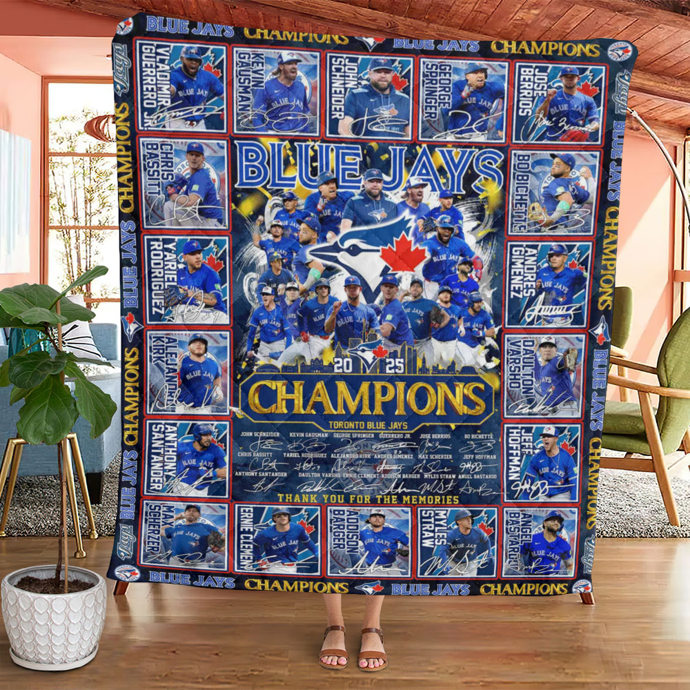 Toronto Blue Jays Quilt Blanket – TANTN18670