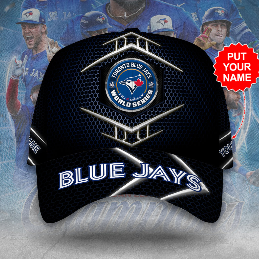 Personalized Toronto Blue Jays WinCraft 2025 American League Champions Classic Cap – TANTN18642