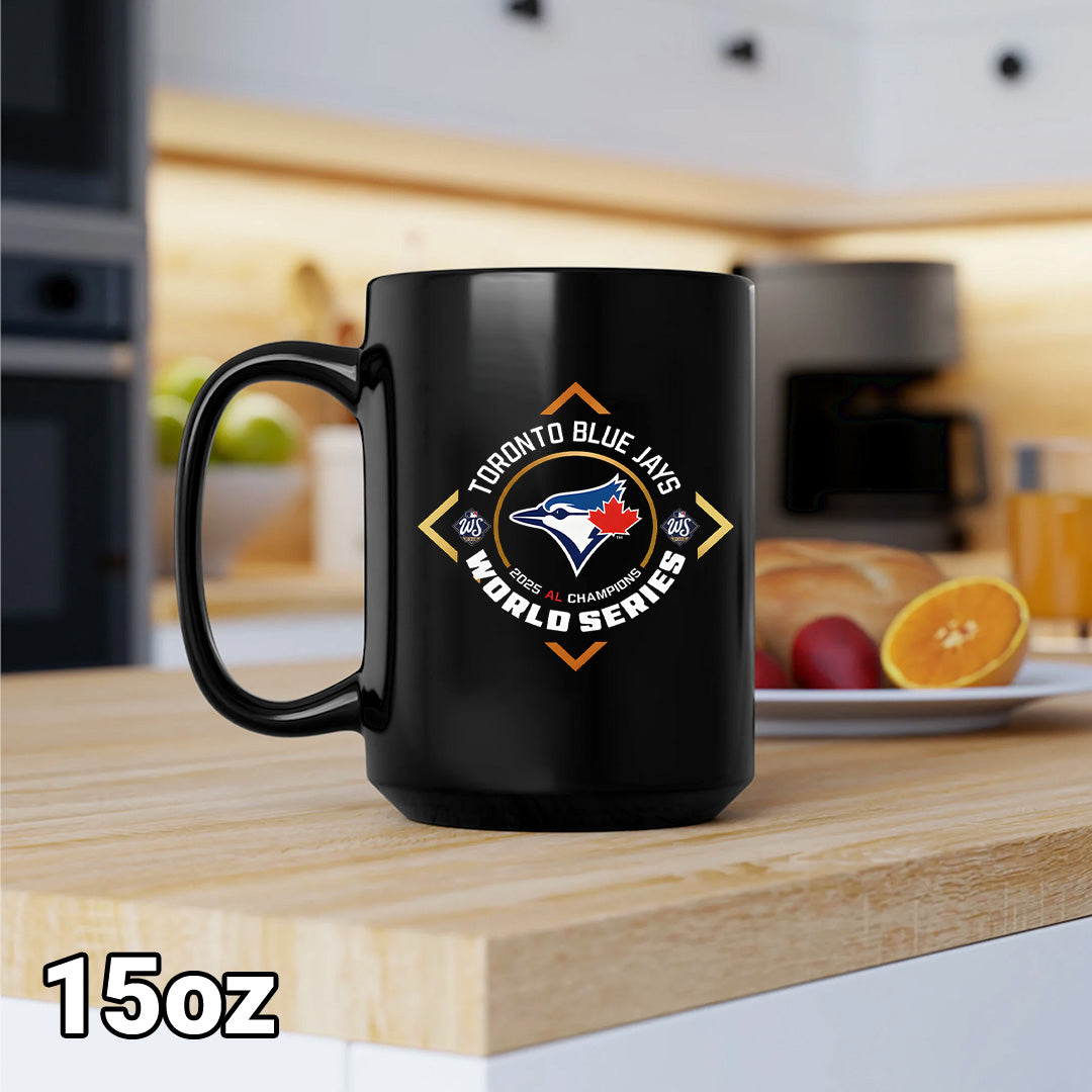 Toronto Blue Jays 2025 American League Champions Ceramic Mug – TANTN18509