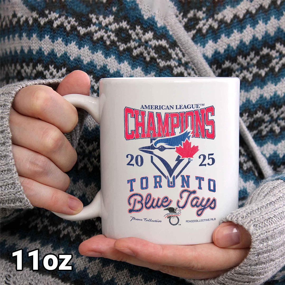 Toronto Blue Jays 2025 American League Champions Ceramic Mug – TANTN18539