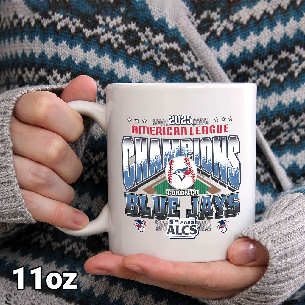 Toronto Blue Jays WinCraft 2025 American League Champions Ceramic Mug – TANTN18628