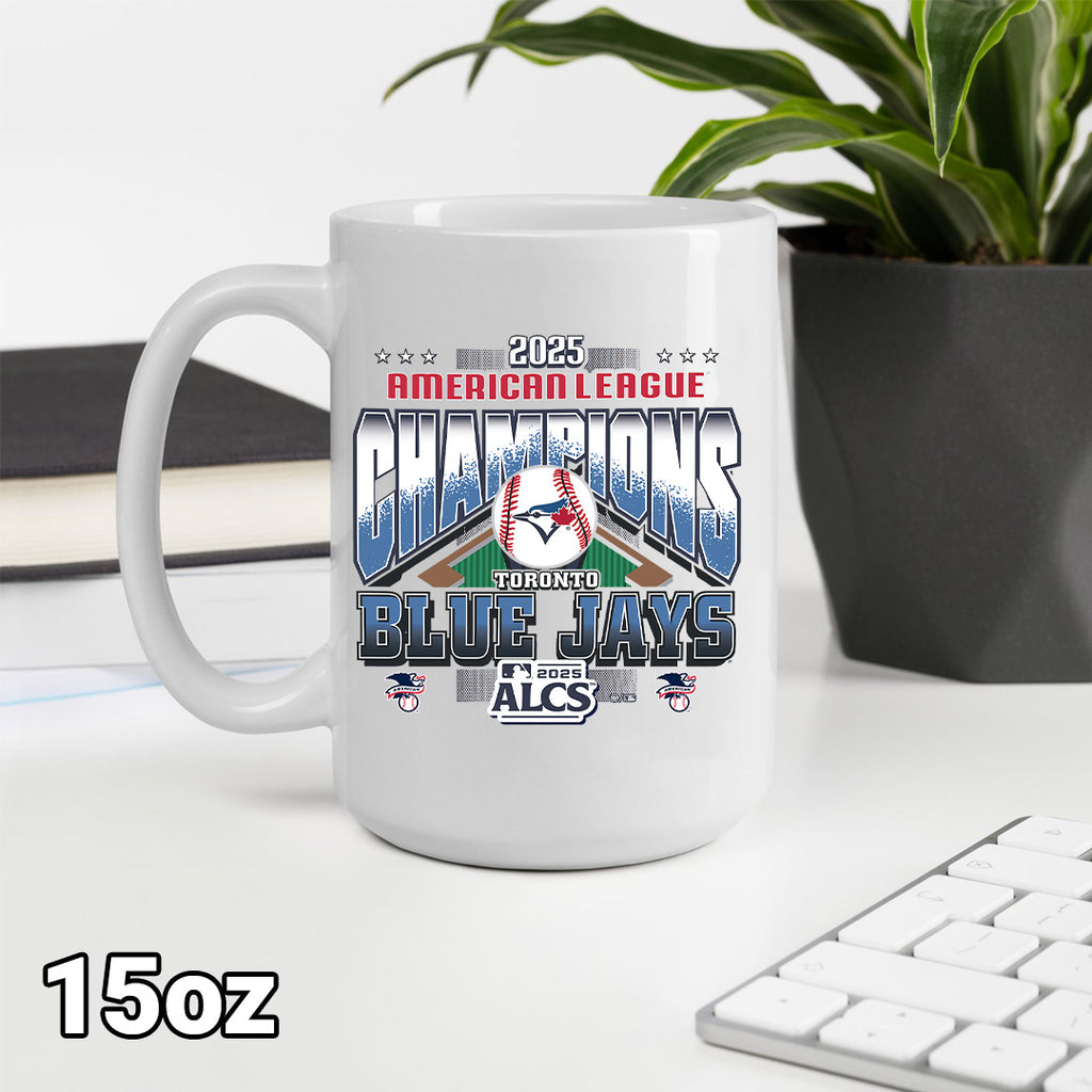 Toronto Blue Jays WinCraft 2025 American League Champions Ceramic Mug – TANTN18628