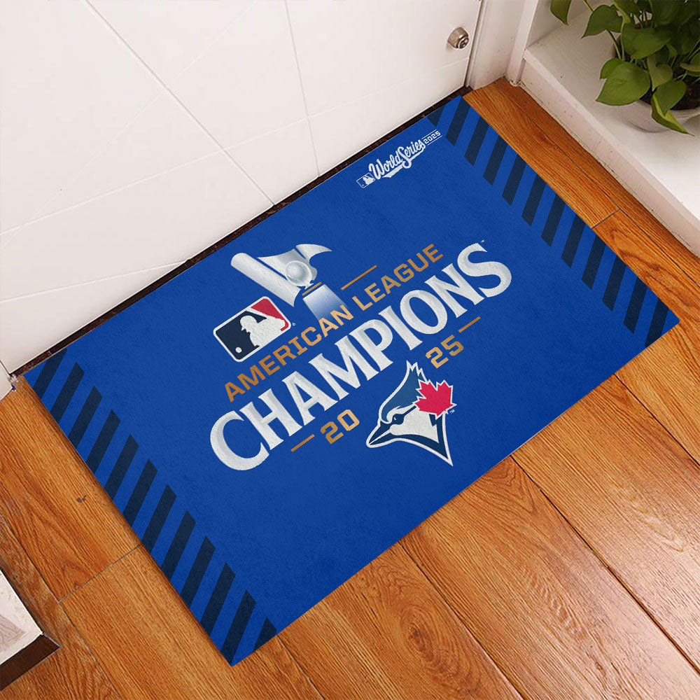 Toronto Blue Jays 2025 American League Champions Doormat – TANTN17648