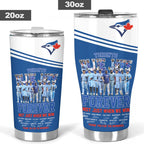 Toronto Blue Jays WinCraft 2025 American League Champions Tumbler Cup – TANTN18645