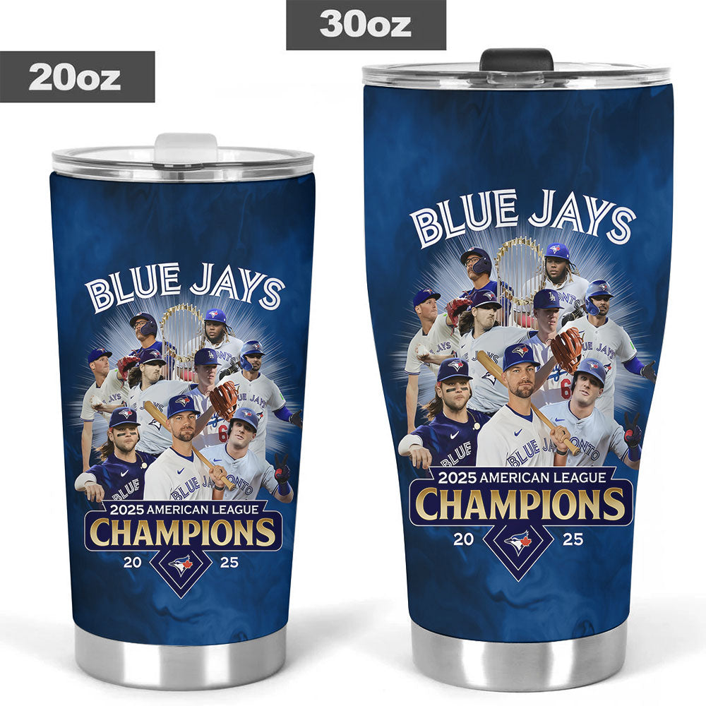 Toronto Blue Jays WinCraft 2025 American League Champions Tumbler Cup – TANTN18646