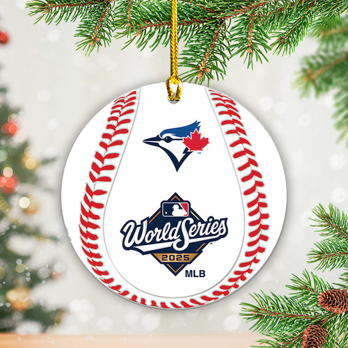 Toronto Blue Jays World Series 2025 Custom Shape 2-sided Acrylic Ornament – TANTN17787
