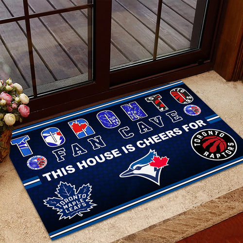 Toronto Blue Jays x Toronto Maple Leafs x Toronto Raptors Doormat – TMTHU2207