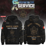 Toronto Maple Leafs Salute To Service Veterans Day Hoodie Shirt