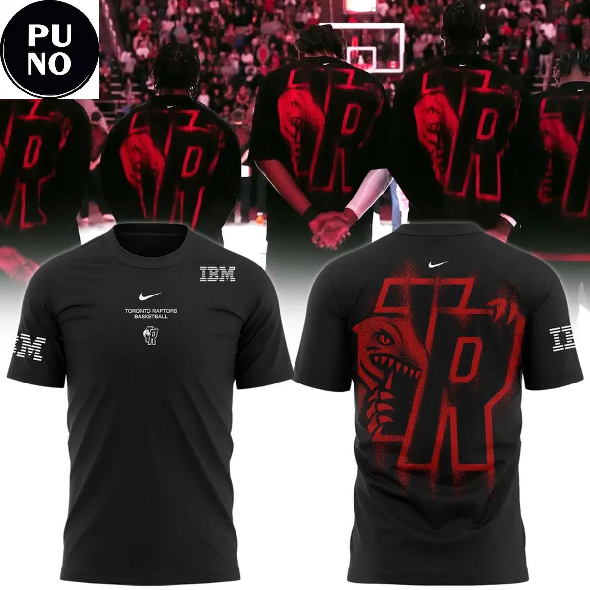 Toronto Raptors 2026 Pregame Warmup Hoodie T-Shirt
