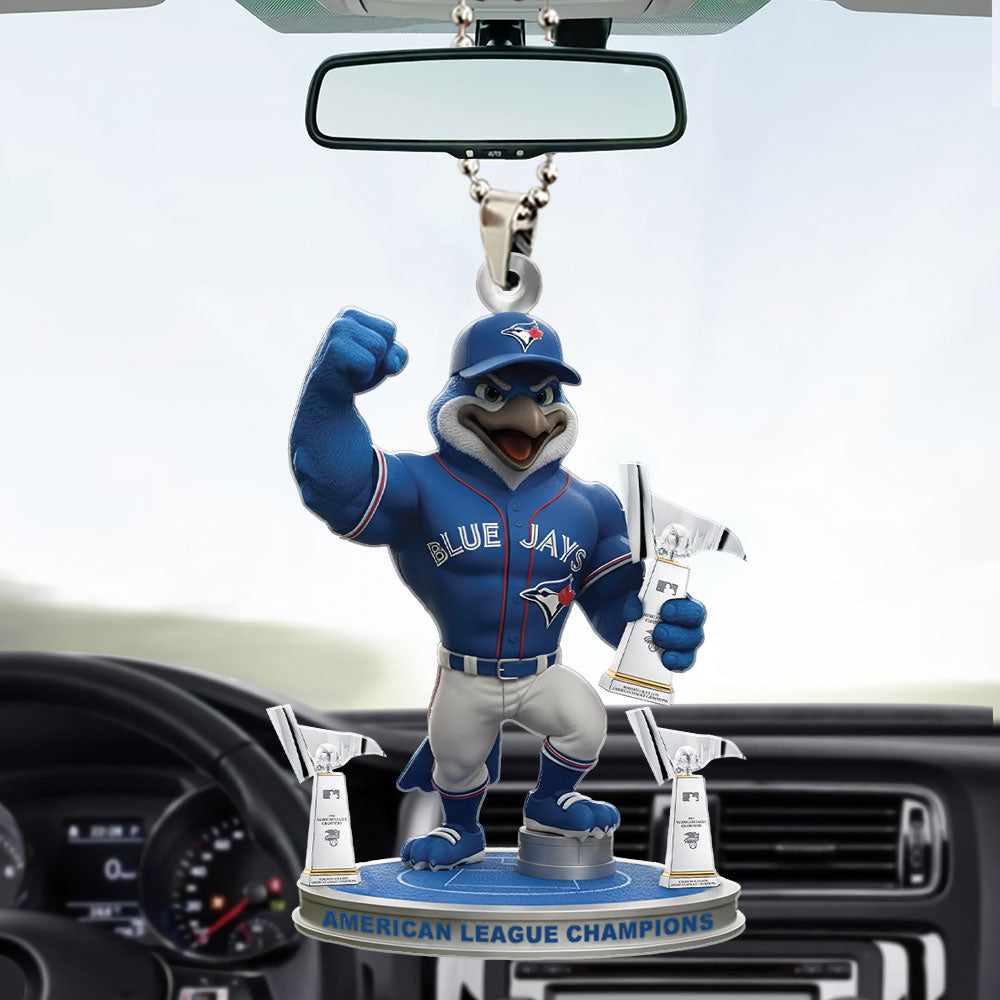 Toronto Blue Jays Custom shape 2-sided Acrylic Car Ornament – TMTHU2214