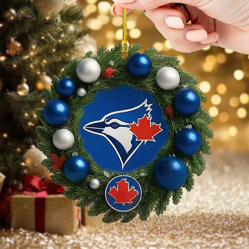 Toronto Blue Jays Custom Shape 2-sided Acrylic Ornament – TMTHU2117