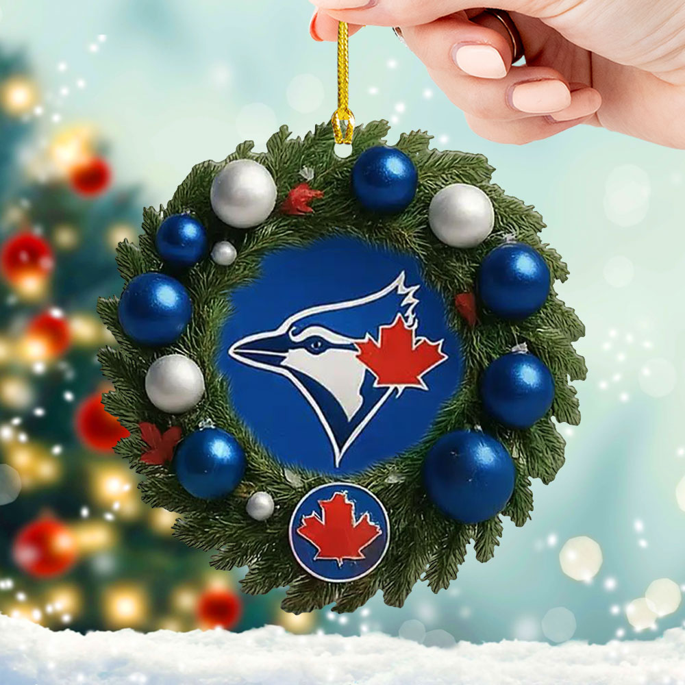 Toronto Blue Jays Custom Shape 2-sided Acrylic Ornament – TMTHU2117