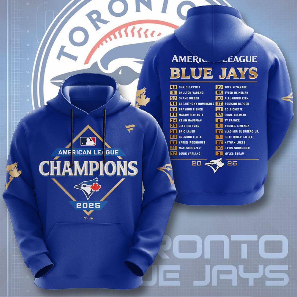 Toronto Blue Jays 3D Apparel – TMTHU1909
