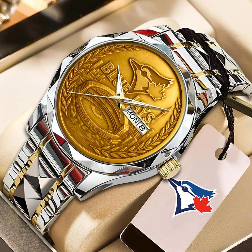 Toronto Blue Jays Alloy Luxury Quartz Watch – GNE4607