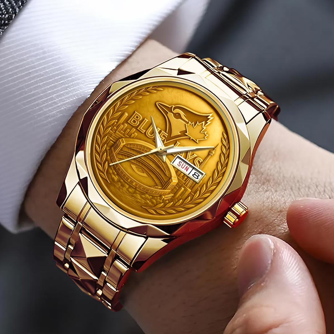 Toronto Blue Jays Alloy Luxury Quartz Watch – GNE4607