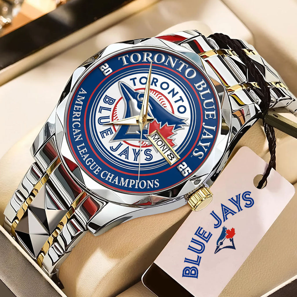 Toronto Blue Jays Alloy Luxury Quartz Watch – TMTHU2452