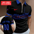 Personalized Toronto Blue Jays Zip Polo Shirt – TMTHU2451