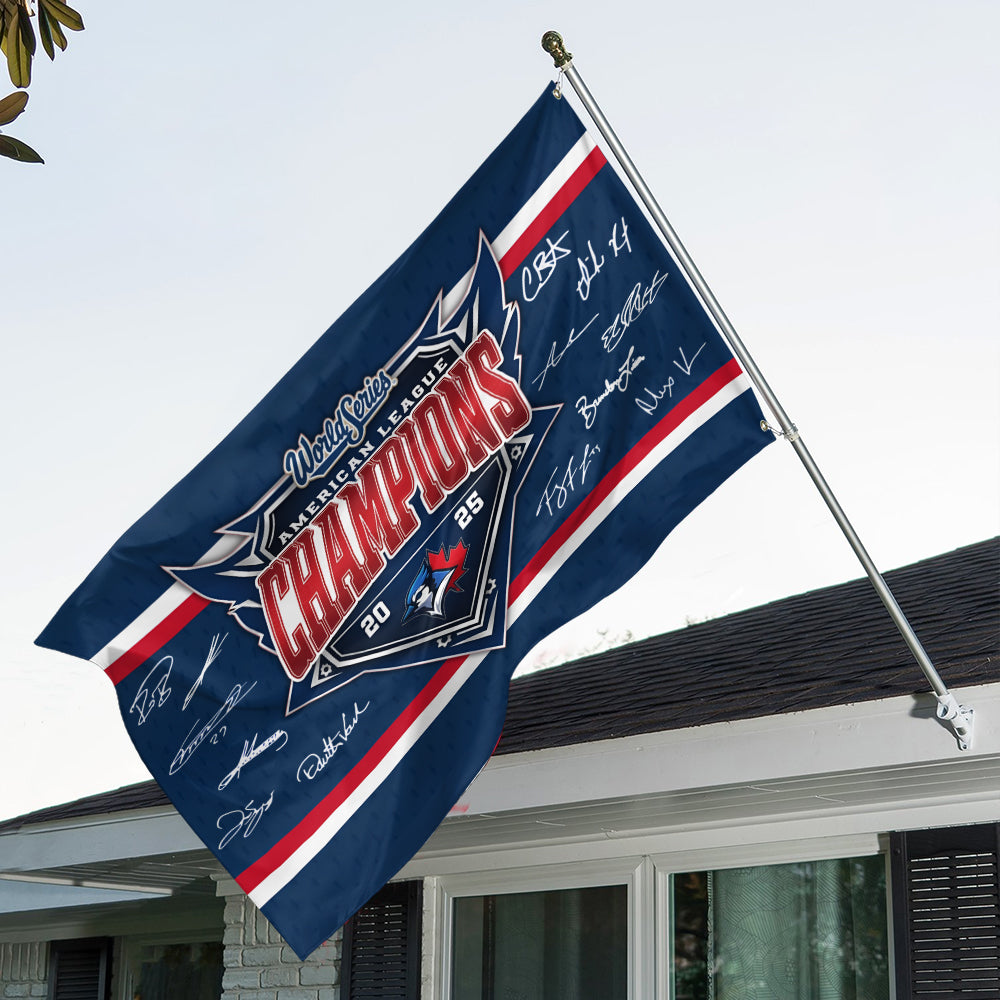 Toronto Blue Jays 3D Double-side House Flag – TMTHU2182