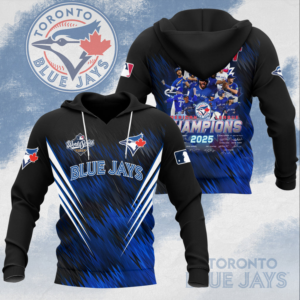 Toronto Blue Jays 2025 American League Champions 3D Apparel – HOATT14672