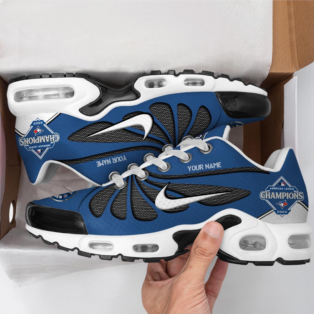 Personalized Toronto Blue Jays 2025 American League Champions Air Max Shoes – HOATT14614