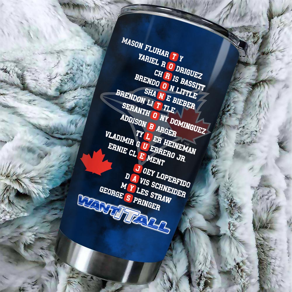 Toronto Blue Jays 2025 American League Champions Tumbler Cup – HOATT14561
