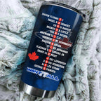 Toronto Blue Jays 2025 American League Champions Tumbler Cup – HOATT14561