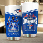 Toronto Blue Jays 2025 American League Champions Tumbler Cup – HOATT14565