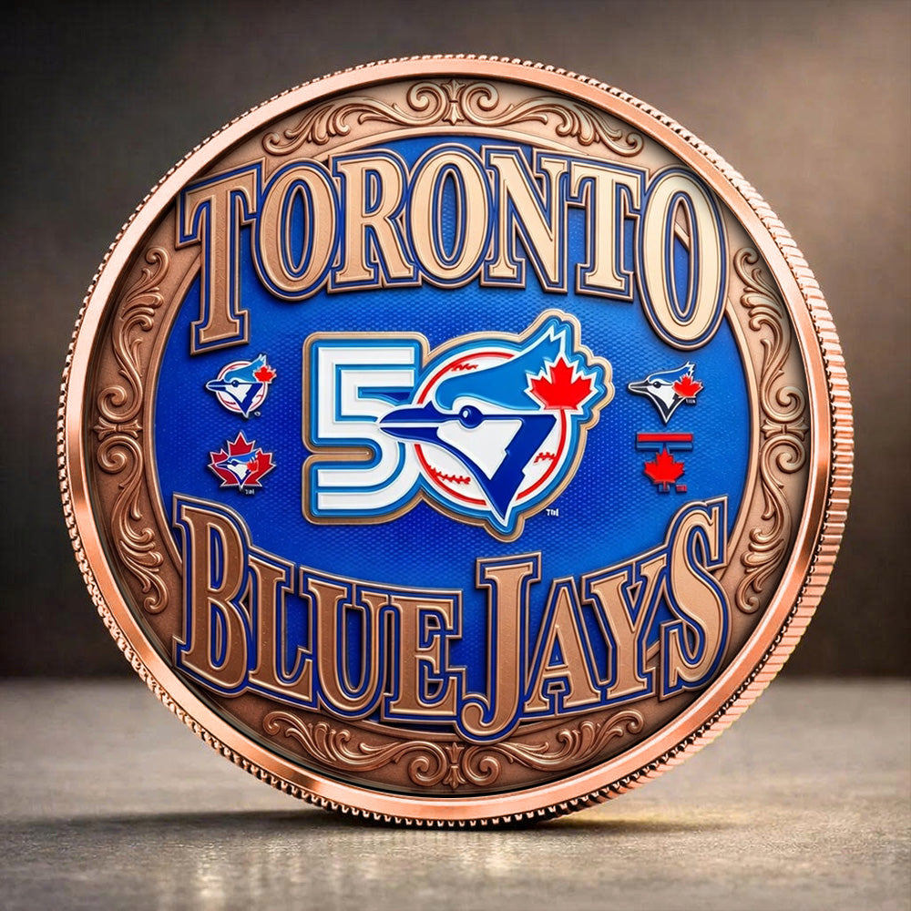 Toronto Blue Jays 50th Anniversary Commemorative Coin – TANTN22419