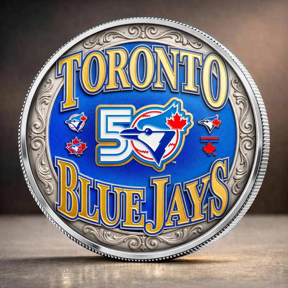 Toronto Blue Jays 50th Anniversary Commemorative Coin – TANTN22419