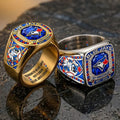 Toronto Blue Jays 50th Anniversary 3D Engraved Ring – TANTN25615