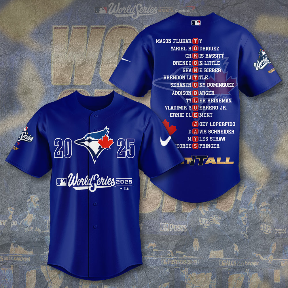 Toronto Blue Jays 2025 American League Champions Baseball Jersey – TANTN17696