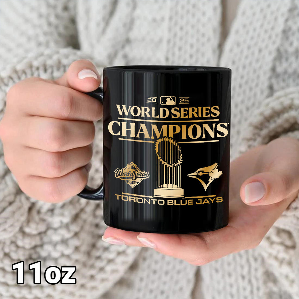 Toronto Blue Jays 2025 American League Champions Ceramic Mug – TANTN18526