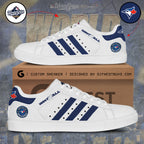 Toronto Blue Jays WinCraft 2025 American League Champions Custom SS Shoes – TANTN18637