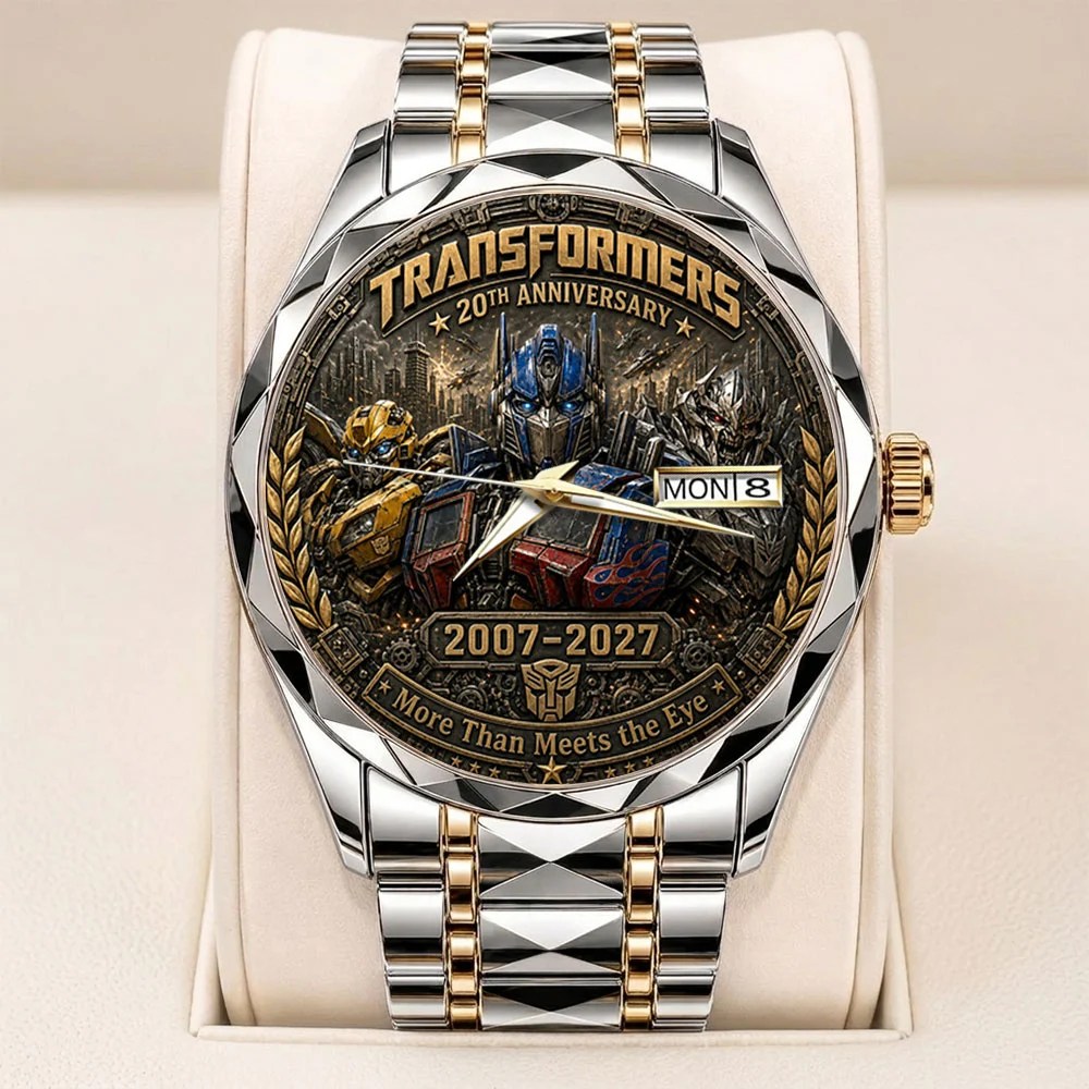 Transformers 20th Anniversary Alloy Luxury Quartz Watch – TANTN25657