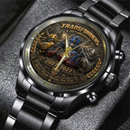 Transformers 20th Anniversary Black Stainless Steel Watch – TANTN25658