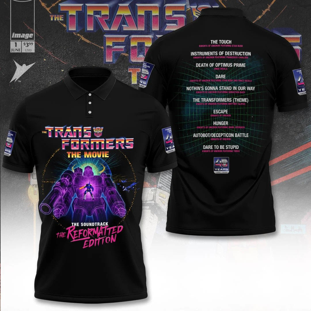 The Transformers: The Movie 40th Anniversary 3D Apparel – TANTN25673