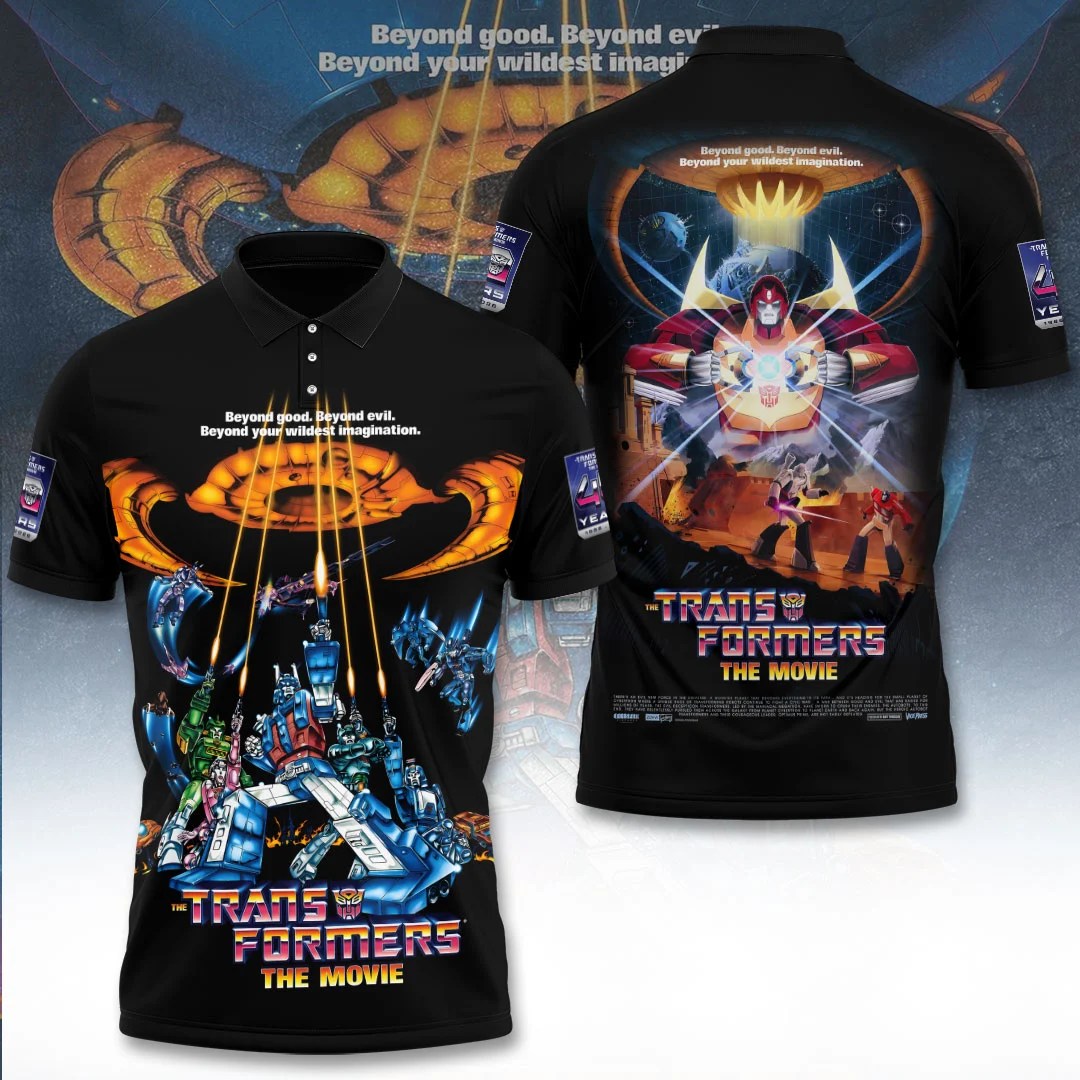 The Transformers: The Movie 40th Anniversary 3D Apparel – TANTN25683