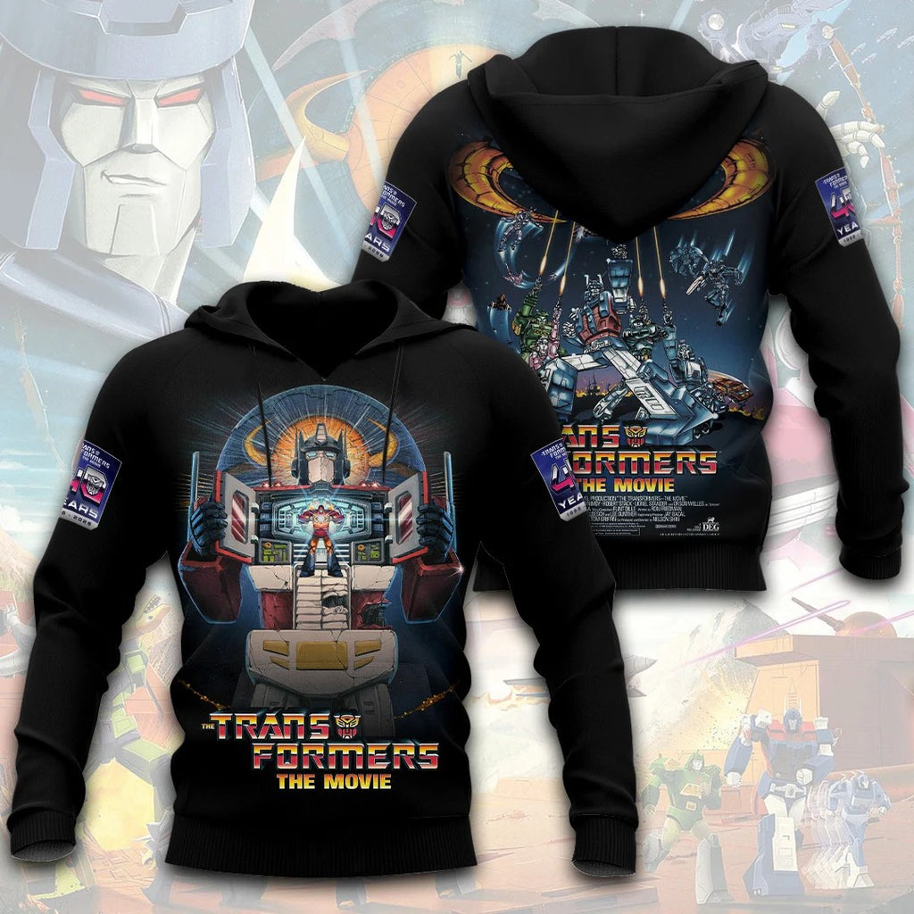 The Transformers: The Movie 40th Anniversary 3D Apparel – TANTN25704