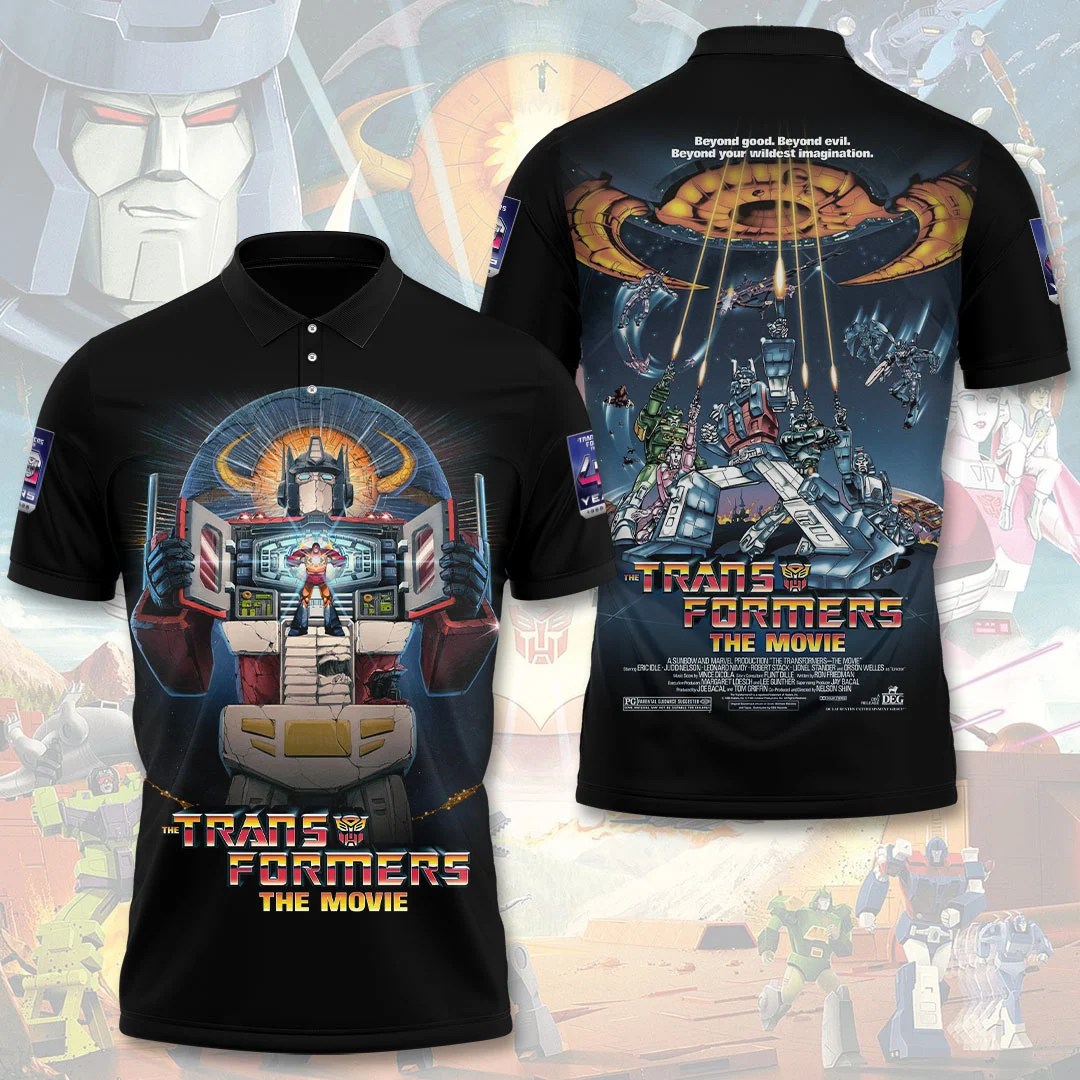 The Transformers: The Movie 40th Anniversary 3D Apparel – TANTN25704