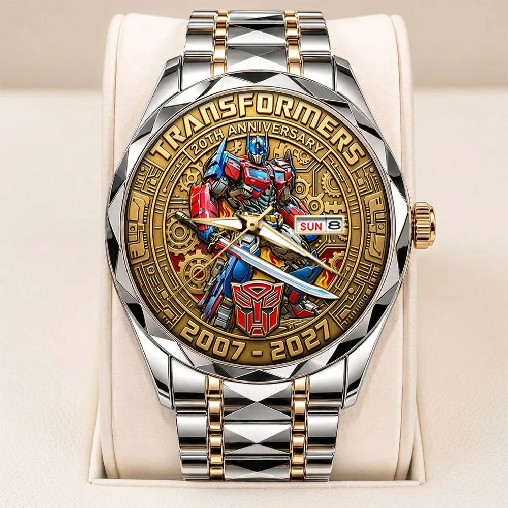 Transformers 20th Anniversary Alloy Luxury Quartz Watch – TANTN25655