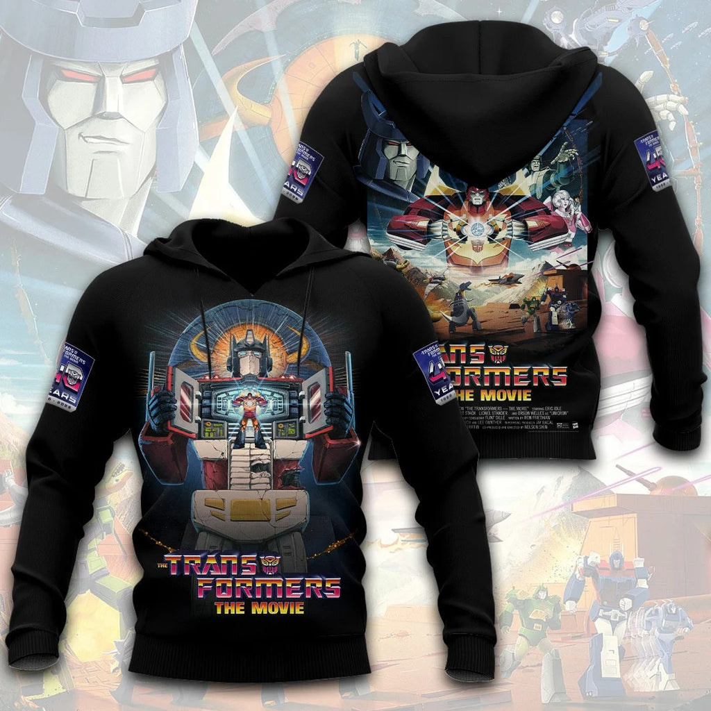 The Transformers: The Movie 40th Anniversary 3D Apparel – TANTN25668