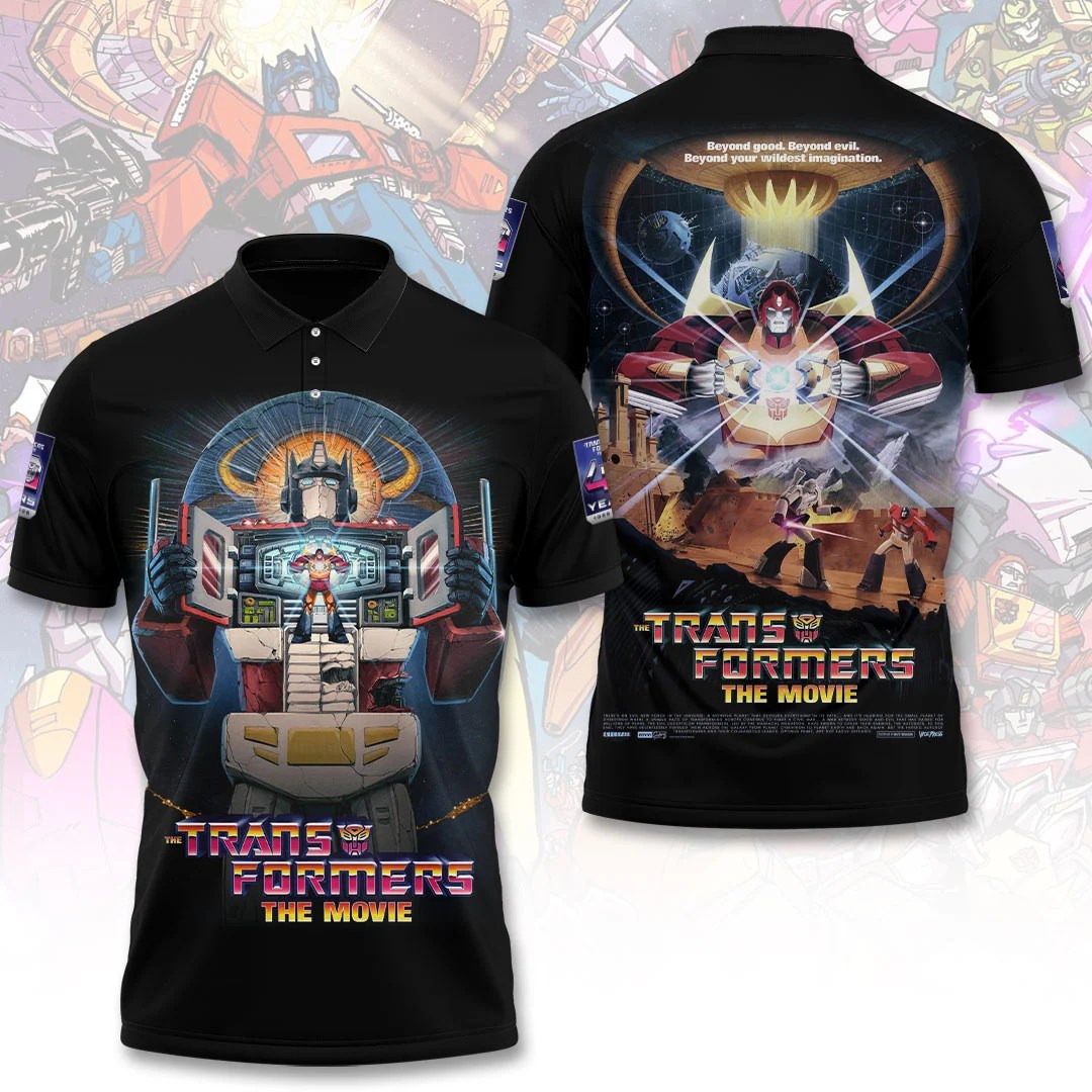 The Transformers: The Movie 40th Anniversary 3D Apparel – TANTN25679
